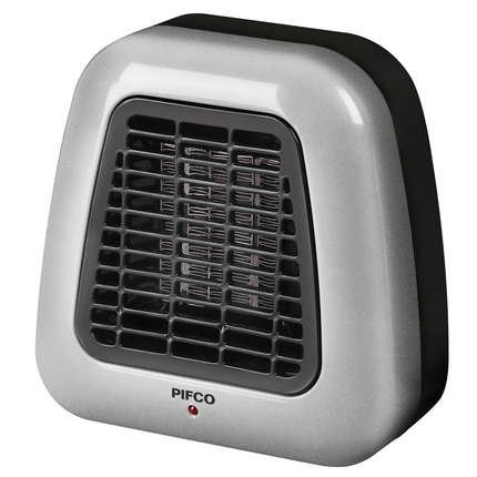 Buy Pifco - 500W Silver Portable Fan Heater Promo Offer