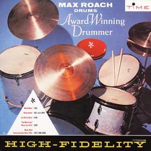 Album Art for Award Winning Drummer by Max Roach