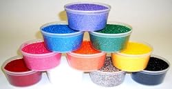 Bright Colors Clear Sanding Sugar 8 oz. Tub
