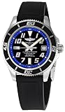 Breitling Men's A1736402/BA30 Superocean Black Dial Watch
