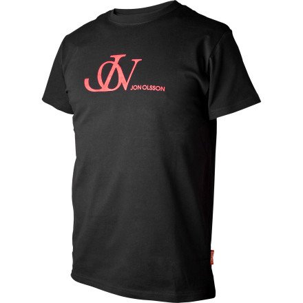 POC Unisex T-Shirt Signature Jon Olsson, black, XL
