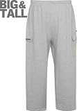 Washington Redskins Big & Tall Grey Cargo Fleece Pants