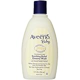Aveeno Baby Soothing Relief Cream Wash, 12 Ounce (Pack of 6)