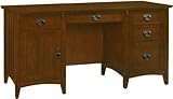 Artisan Executive Desk, 30"Hx60"W, LIGHT OAK