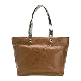 Nicole Miller Women's Eva Tote Leather Handbag