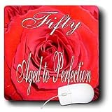 Women Humor - Fifty Aged to Perfection - Mouse Pads