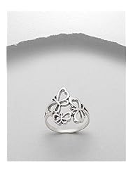 Butterfly Ring In 92.5 Sterling Silver