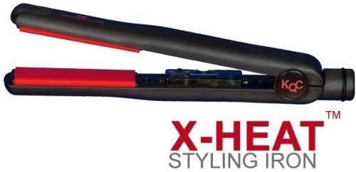Kqc X-Heat Tourmaline Ceramic Flat Iron by KQC