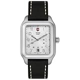 Victorinox Swiss Army Men's Officer's 1884 Rectangle Leather Watch #241068