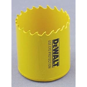 DEWALT D180030 1-7 8-Inch (48MM) Standard Bi-Metal Hole Saw by DeWALT