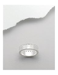 CZ Ring In 92.5 Sterling Silver
