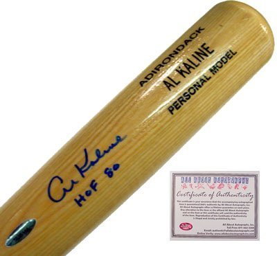 Al Kaline Detroit Tigers MLB Hand Signed Name Model Baseball Bat