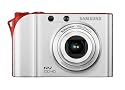 Samsung NV100 Digitalkamera (14 Megapixel, 3-fach opt. Zoom, 3&ldquo; Touchscreen, Bildstabilisator, 28mm Weitwinkel) rot