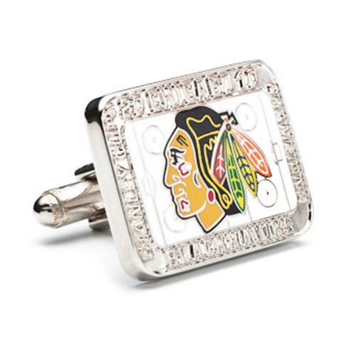2010 Commemorative Chicago Blackhawks Championship Cufflinks