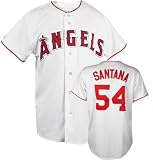 Ervin Santana Los Angeles Angels of Anaheim Home White MLB Replica Jersey