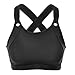 La Isla Women's High Impact Full Coverage Wire Free Non Padded Run Sports Bra