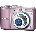 Canon PowerShot A1100IS 12.1 MP Digital Camera with 4x Optical Image Stabilized Zoom and 2.5-inch LCD (Pink)