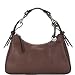 Dooney Bourke Pebble Leather Shoudler Hobo Bag Brown T'moro