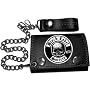 Black Label Society - Wallets - Leather Biker Tri-fold