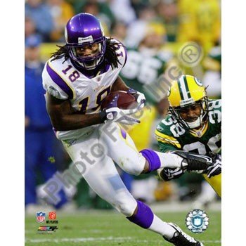 Sidney Rice Vikings 8x10 Photo