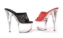 7" Heel Sequins Mule