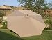 9ft Market Umbrella Canopy 8 Ribs Taupe (Canopy Only)