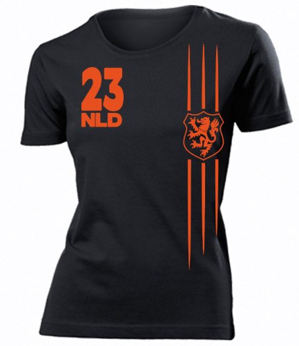 FUSSBALL WM 2014 – NIEDERLANDE FANSHIRT 3299(F-SW) Gr. S