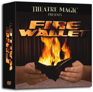 Fire Wallet ( and Gimmick) by Theatre Magic - Trick