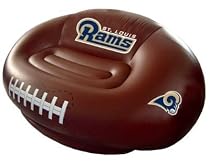 St. Louis Rams Inflatable Sofa 75" Inflatable Sofa - St. Louis Rams - NFL Football Fan Shop Sports Team Merchandise