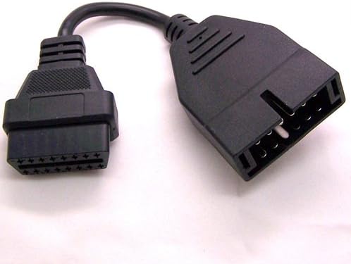 12 Pin to Obd1 Obd2 Connector Obdii 12pin Adapter Cable for Gm