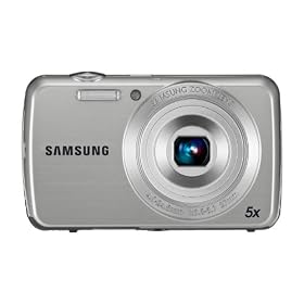 Samsung PL20 Digital Camera -Silver (14.2MP, 5x Optical Zoom, 2.7-inch LCD)
