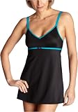 Nautica Women's V-Neck Swim Dress