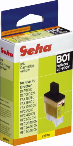 Geha Tintenpatrone B01 kompatibel mit Brother Hersteller Nr. LC 900Y yellow Preisvergleich