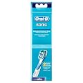 Braun Oral-B SR18-2 Sonic Replacement Rechargeable Toothbrush Heads - 2-Pack