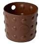 Fusionbrands Cupcooley Reusable Silicone Cup Cozy, Coffee