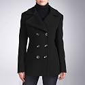Jessie G. Women's Fit & Flare Wool Blend Pea Coat