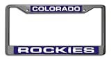 Colorado Rockies Laser Chrome Frame