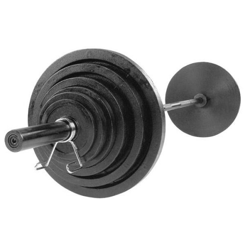 Cast Olympic Weight Set 400Lbs. (Incl. Blk Bar)