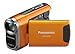 Panasonic SDR-SW21 Flash Memory Underwater & Sports Camcorder With SD Card Slot - Orange