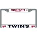 Minnesota Twins MLB Chrome License Plate Frame