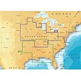 Magellan MapSend BlueNav XL3 Charts for eXplorist (Northern US Rivers)