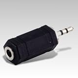 Adapter 2,5mm stereo Stecker>3,5mm stereo Buchse”/></a></span><span style=