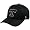 Zephyr Tennessee Volunteers Black Stealth Fitted Hat