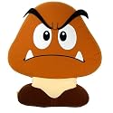Nintendo Super Mario Goomba Seat Cushion Pillow