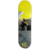 Produkt-Bild: Red Rebel Skateboard Deck Yellow 8.0 inch - Profi Skateboard Deck - Made in USA