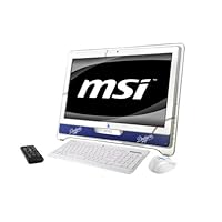 MSI AE2220-274US 21.5-Inch All-In-One Multi Touch PC LA Dodgers Special Edition - White