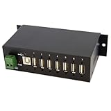 StarTech.com Mountable Rugged Industrial 7 Port USB Hub (ST7200USBM)