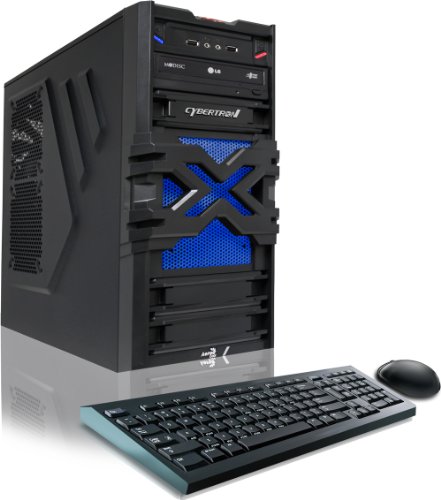 CybertronPC Patriot GM1293B Desktop (Black/Blue) image