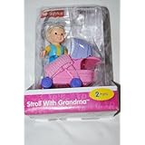 Fisher Price My First Dollhouse - Grandma and Stroller
