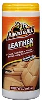 Armor All Leather Care Wipes, 20-Count Plastic Canister (Pack of 6)
